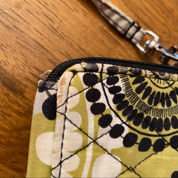 Vera Bradley Cocoa moss double zipper wallet - Picture 10 of 16